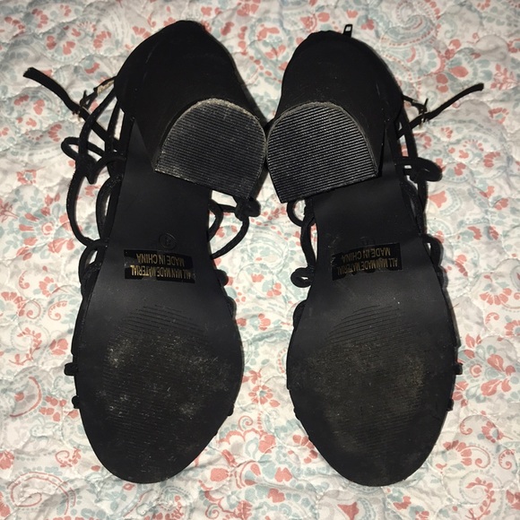 Black Charlotte Russe heels - Picture 7 of 8